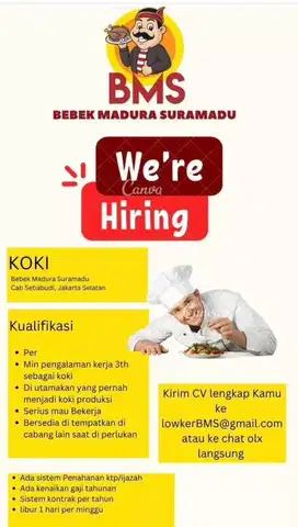 Juru Masak atau Koki