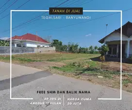 Tanah di jual di Banyuwangi