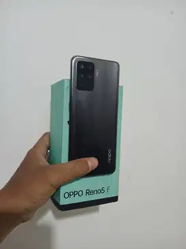 Oppo Reno 5f Ram 8/128 Fullset Mulus Second Murah Garansi COD / Antar