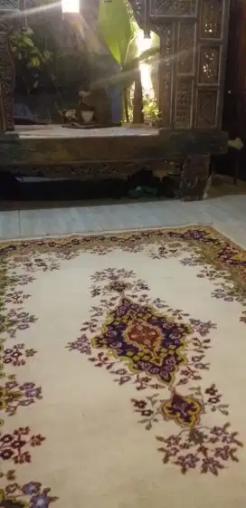 Karpet iran handmade persian wool asli 275x185 cm