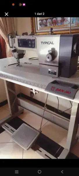 MESIN JAHIT SERVO TYPICAL GC6158MD