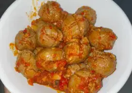 Bakso mercon pedas