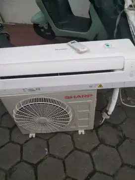 D jual ac sharp 3/4 pk r32 sma pasang Terima dingin