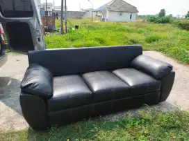 Servis sofa 3 seatser ganti kulit/tambah busa/perbaikan dudukan
