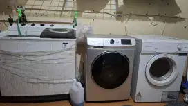 Jual 3 elektronik mesin cuci merek Sharp,elektrolux  , & pengering