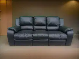Sofa Reclining import Italy merk M&D 3 seater mulus terawat