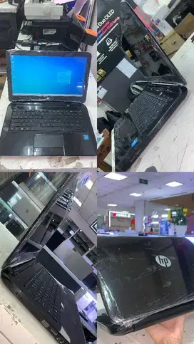 Laptop hp 14 slim ram 8gb ssd 128gb + hdd 500gb