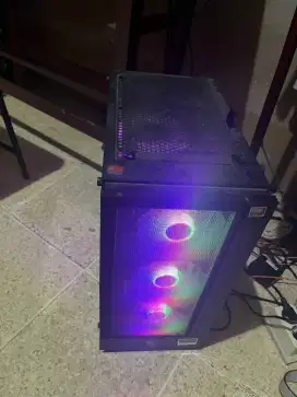 Dijual PC gaming rgb original