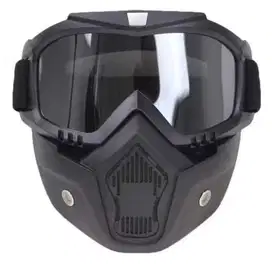 Goggle mask helm