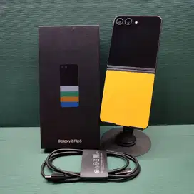 FULLSET LIMITED!! Samsung Galaxy Z FLIP 5 Yellow 512GB NO MINUS