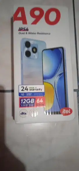 ITEL A90 12/ 64 gb jual BU