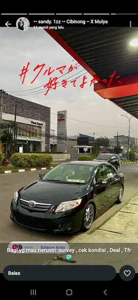 Toyota Corolla Altis 2008 Bensin