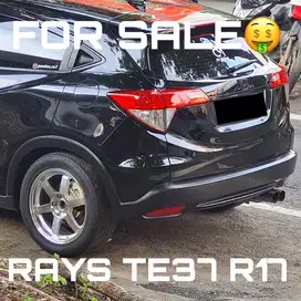 Volkrays TE37 R17 Silver Polish