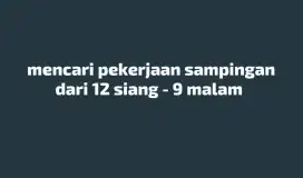 mencari pekerjaan