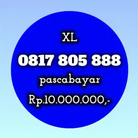 nomor cantik koleksi xl 805 888