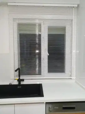 Krey alumunium/mini blind/Venetian blind/tirai kantor waterproof