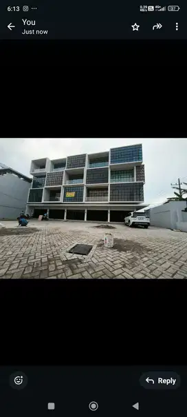 Di Sewakan Ruko Dinoyo 4 Lantai Baru
