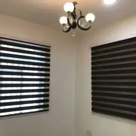 Zebra blind/Tirai kantor/Gordyn modern minimalis/Hordeng