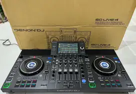 Alat DJ Denon SC Live 4 Touchscreen Fullset Box Controller DJ USB XDJ