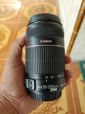 Lensa Canon 55-250mm isi II