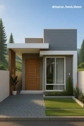 Rumah siap bangun minimalis cocok villa di Ngemplak Sleman