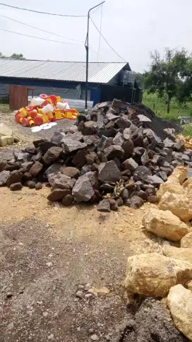 Batu Pondasi / Batu Belah / Batu Kewal / Batu Kali