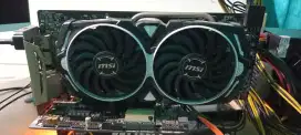 Vga msiRX580 segelori 8gb ddr5 256bit garansi cikarang bekasi karawang