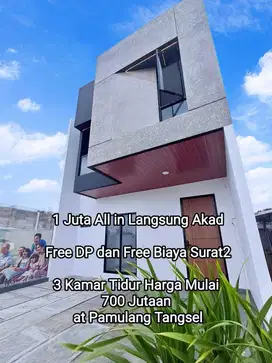 1Juta Allin Free Biaya Surat2 at Magani Residence Pamulang Tangsel