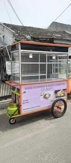 Grobak untuk jualan