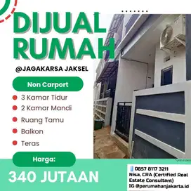 Rumah Siap Huni Cepat Di Jagakarsa Dekat Jl M Kahfi 2 Stasiun Lenteng