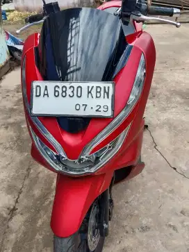 PCX tahun 2019 merah doff