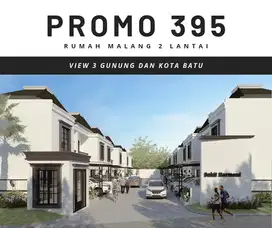 Rumah Malang di atas Bukit View Kota Batu