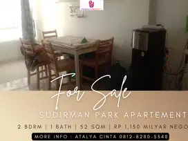 Dijual Apartemen Sudirman Park Low Floor 2BR Full Furnished South View