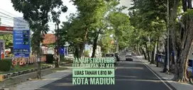Tanah Mantapp, Tengah KOTA MADIUN Hrg dbawah NJOP