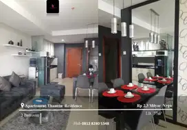 Dijual Apartement Thamrin Residence Low Floor 2BR Furnished View GI