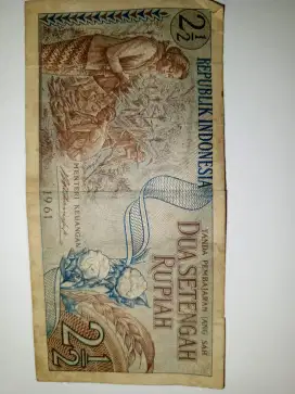 Jual uang kuno tahun 1961