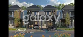 Rumah Aruba villa type Joelle Baru gress Pakuwon city
