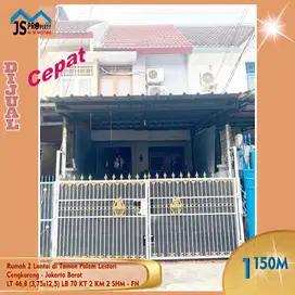 DIJUAL Rumah 2 Lantai di Taman Palem Lestari Cengkareng JakBar - FN