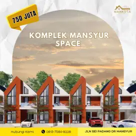 MANSYUR SPACE RUMAH 2 LANTAI AESTHETIC