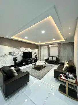 FULL FURNISH DAN RENOV   Rumah BGM Flamboyan PIK Ukuran 10x18