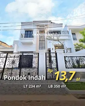 DIJUAL RUMAH BARU AREA PONDOK INDAH DESIGN CLASSIC