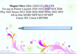 Magnet Roller 12A (MRS) SLAVE Silver for use in Lj 1010 Murah