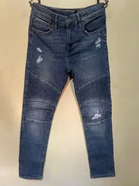 H&M biker jeans