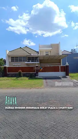 Rumah Modern siap huni di Araya Blimbing Malang