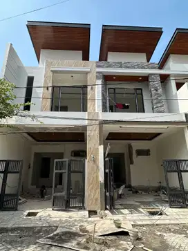 Rumah Lebak Indah Utara New Minimalis, Row Jalan 3 Mobil