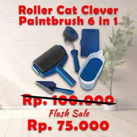 Flash Sale - Roller Cat Clever Paintbrush 6 in 1
