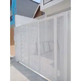 model pagar perforated