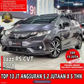 [Tdp 13 jt] Honda Jazz RS CVT BLACK TOP EDITION LIKE NEW