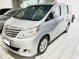 2012 Alphard 2.4G ATPM Pilot Seat B Genap 4/2026 Siap Pakai Otr KREDIT