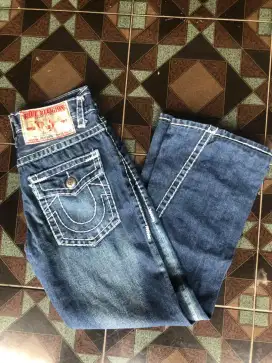 Celana jeans TRUE RELIGION section JOEY SUPER T size 32